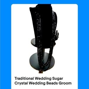 Wedding Sugar Crystal Wedding Beads Groom Wedding Accessories